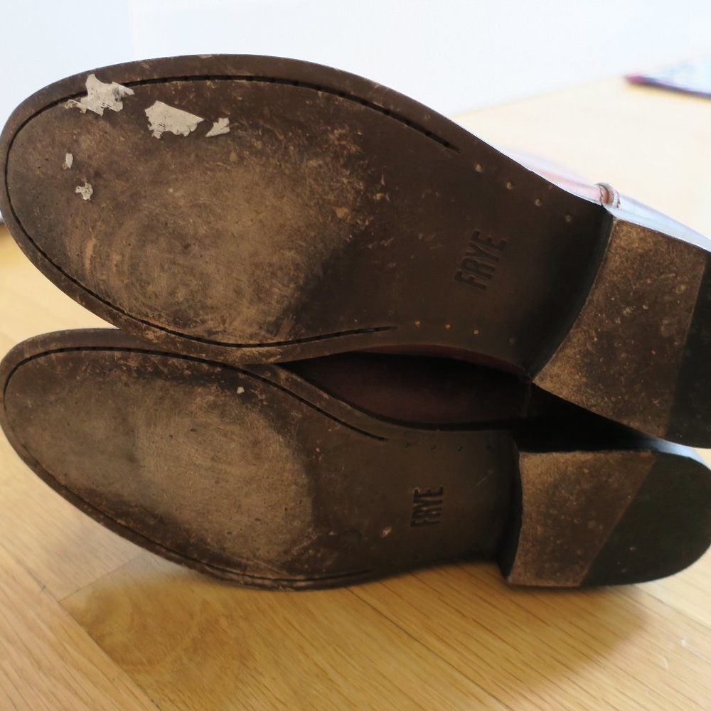 Frye Brown Leather Winter Boots - Picture 6 of 7